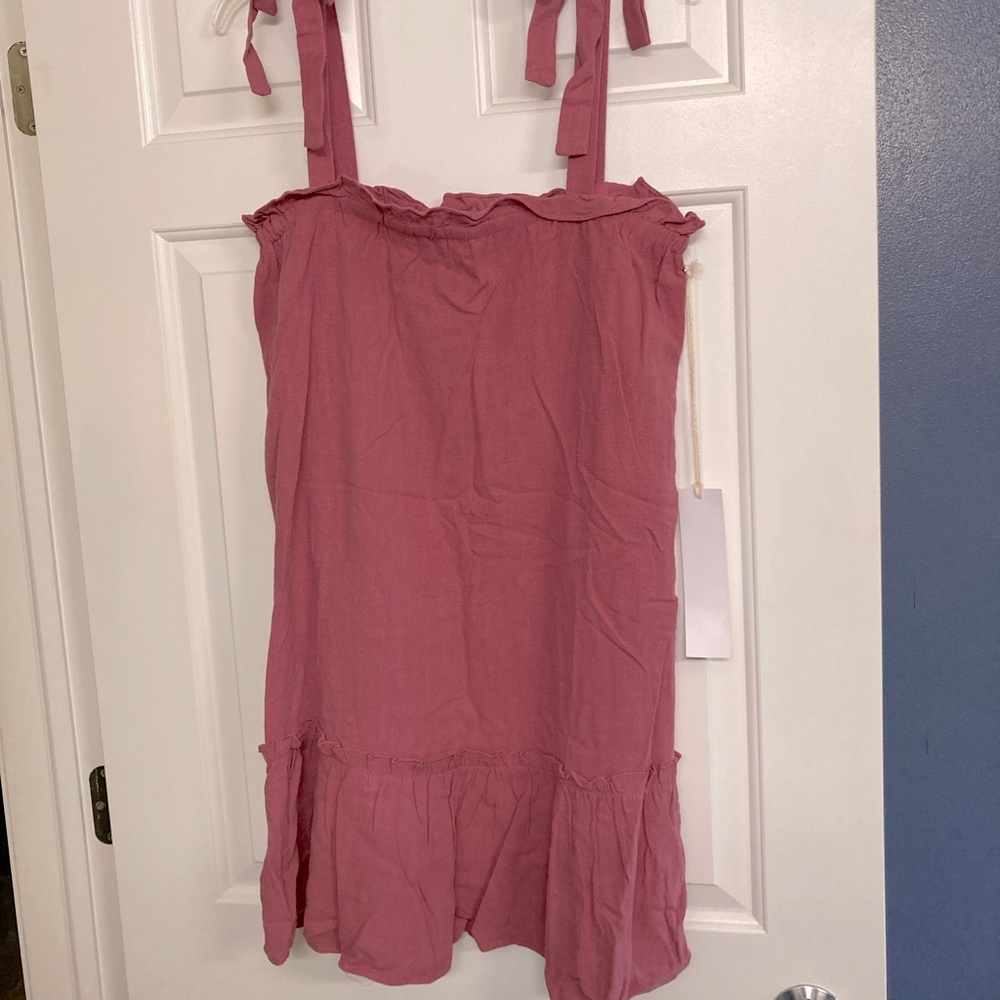 LUMIERE mauve dress, NWT, sz L